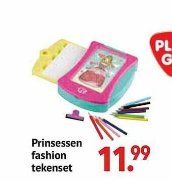 Prinsessen Fashion Tekenset