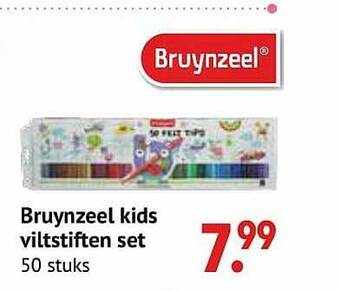 Bruynzeel Kids Viltstiften Set