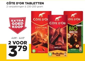 Jumbo Côte D'or Tabletten aanbieding