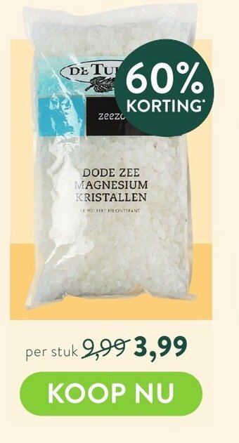 Holland & Barrett Dode Zee Magnesium Kristallen aanbieding