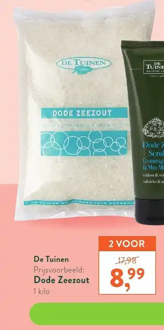 De Tuinen Dode Zeezout 1kilo