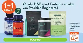 Holland & Barrett Erwtenproteine Poeder 500g aanbieding