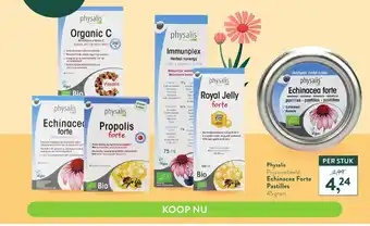 Physalis Echinacea Forte Pastillas 45g