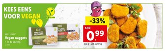 Lidl Next Level Vegan nuggets aanbieding