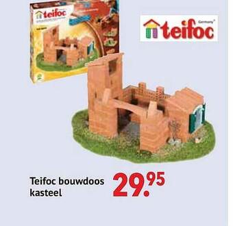 De Kinderplaneet Teifoc Bouwdoos Kasteel aanbieding