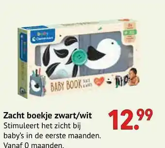 Zacht Boekje Zwart-wit