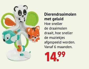 Dierendraaimolen Met Geluid