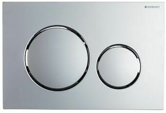 X2O Geberit Sigma 20 bedieningspaneel mat chroom voor UP320 inbouwreservoir aanbieding
