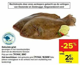 Carrefour Gekuiste griet aanbieding