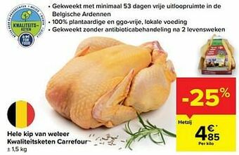 Carrefour Hele kip van weleer kwaliteitsketen carrefour aanbieding