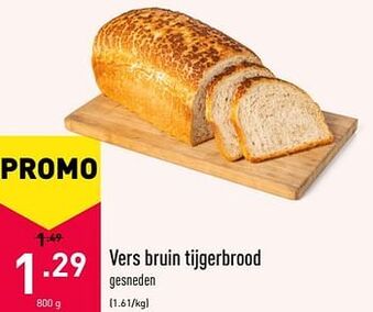 ALDI Vers Bruin Tijgerbrood aanbieding