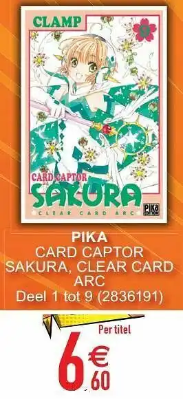 Pika card captor sakura, clear card arc
