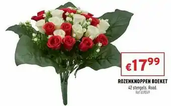 Rozenknoppen boeket