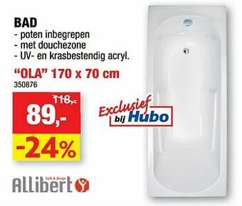Hubo Bad ola aanbieding
