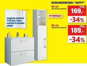 Badkamermeubel happy