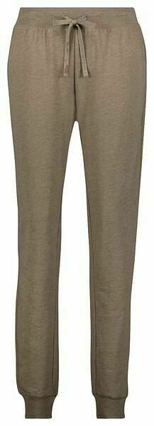 HEMA Dames Pyjamabroek Katoen Sweat Taupe (taupe)