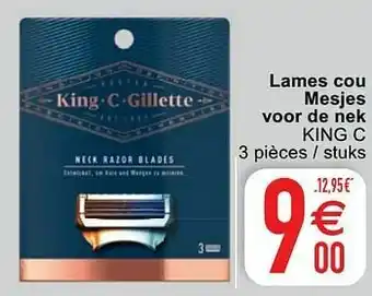 Cora Lames cou mesjes voor de nek king c aanbieding
