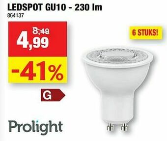 Hubo Ledspot gu10 aanbieding