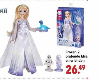 Frozen 2 Pratende Elsa En Vrienden