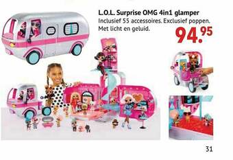 L.o.l. Surprise Omg 4in1 Glamper