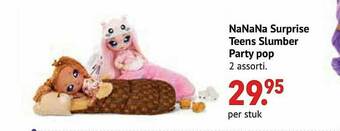 Nanana Surprise Teens Slumber Party Pop