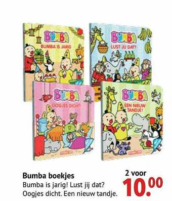 De Kinderplaneet Bumba Boekjes aanbieding