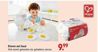 Eieren Set Hout