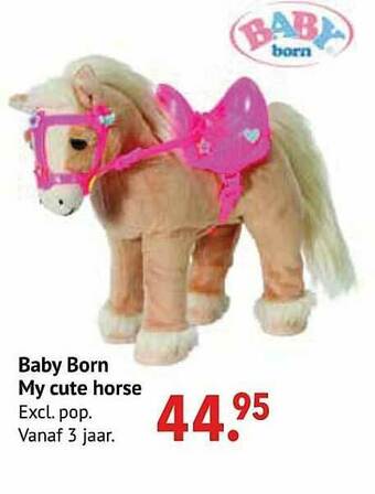 De Kinderplaneet Baby Born My Cute Horse aanbieding