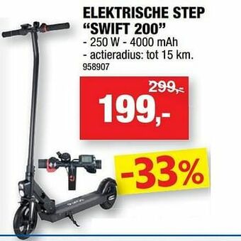 Hubo Guardo elektrische step swift 200 aanbieding