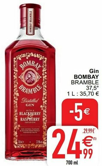Gin bombay bramble