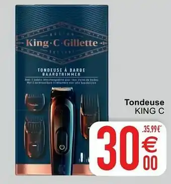Cora Tondeuse king c aanbieding