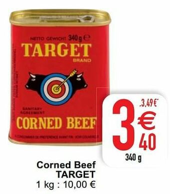 Corned beef target