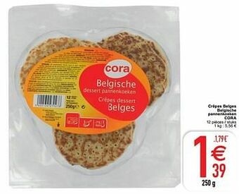 Crêpes belges belgische pannenkoeken cora