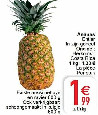 Cora Ananas aanbieding