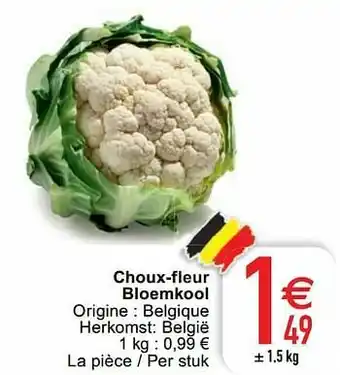 Choux-fleur bloemkool