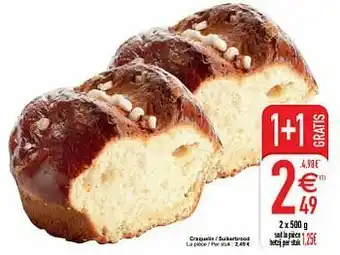 Craquelin - suikerbrood
