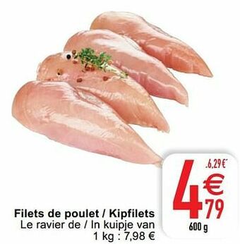 Cora Filets de poulet - kipfilets aanbieding