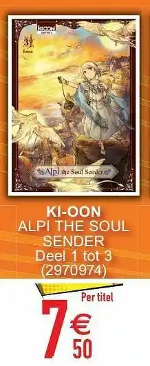 Ki-oon alpi the soul sender