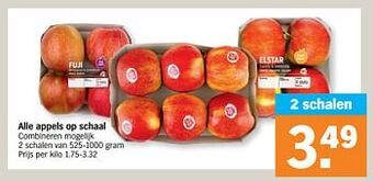 Albert Heijn Alle Appels Op Schaal aanbieding