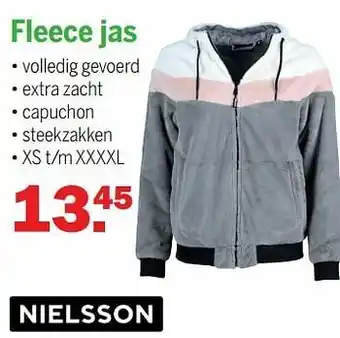 Van Cranenbroek Fleece jas aanbieding