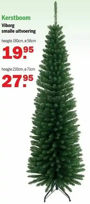 Van Cranenbroek Kerstboom viborg smalle uitvoering aanbieding