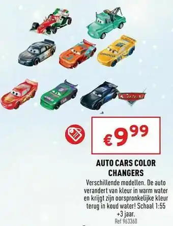 Trafic Auto cars color changers aanbieding