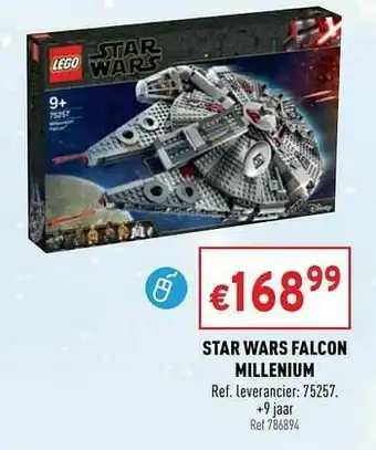 Trafic Star wars falcon millenium aanbieding