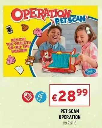 Pet scan operation