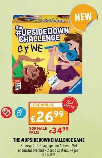 Trafic The #upsidedownchallenge game aanbieding