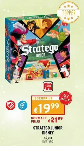Trafic Stratego junior disney aanbieding