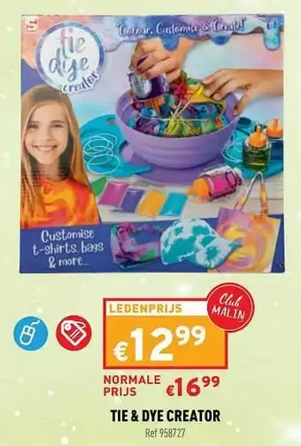 Tie + dye creator
