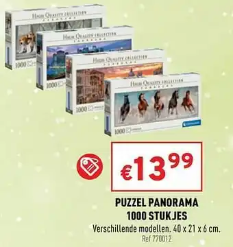 Trafic Puzzel panorama aanbieding