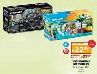 Kinderzwembad met whirlpool