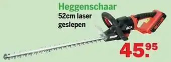 Van Cranenbroek Hvc heggenschaar 52cm laser geslepen aanbieding